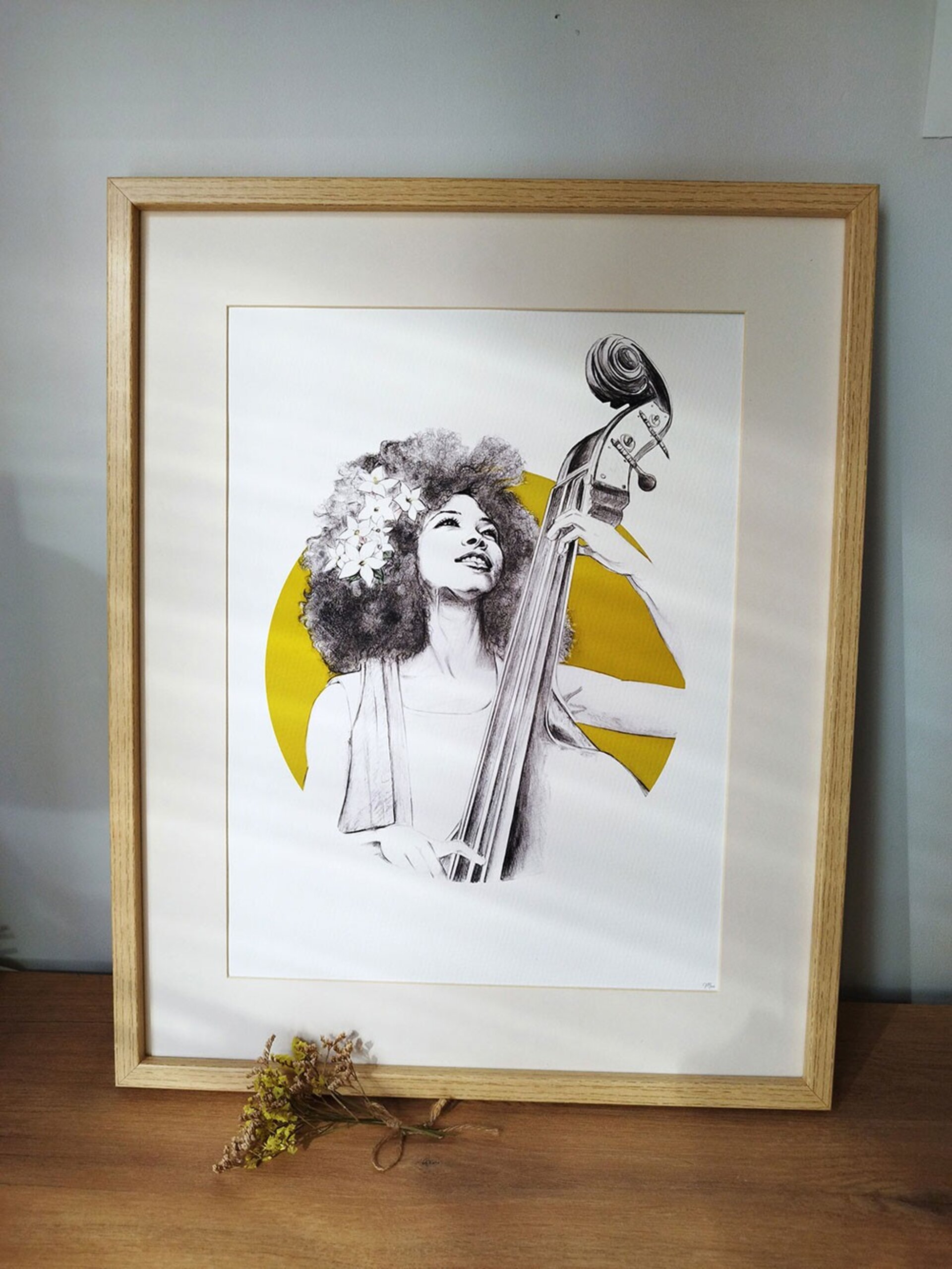 Lámina Esperanza Spalding - 2