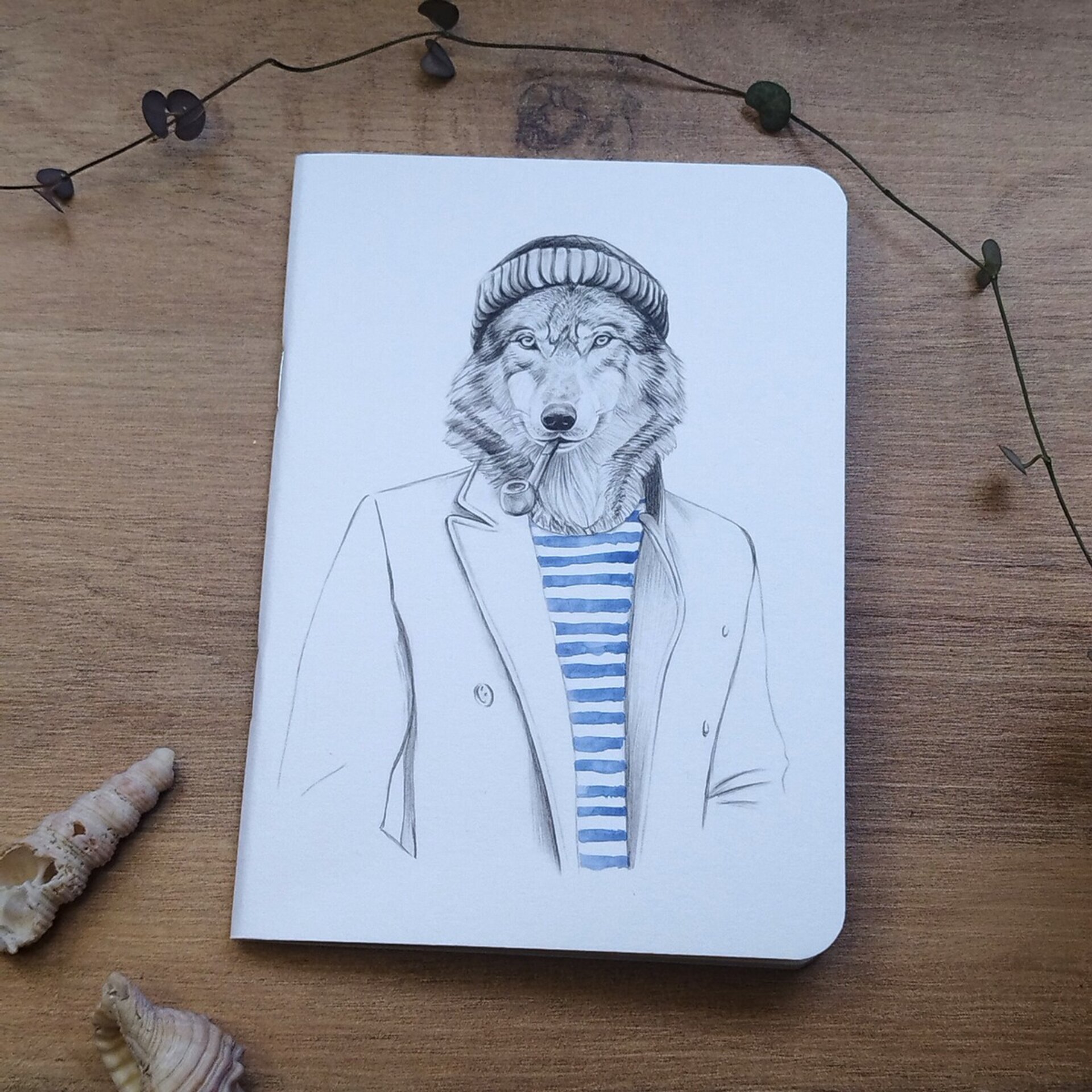 Libreta Lobo de mar - 2