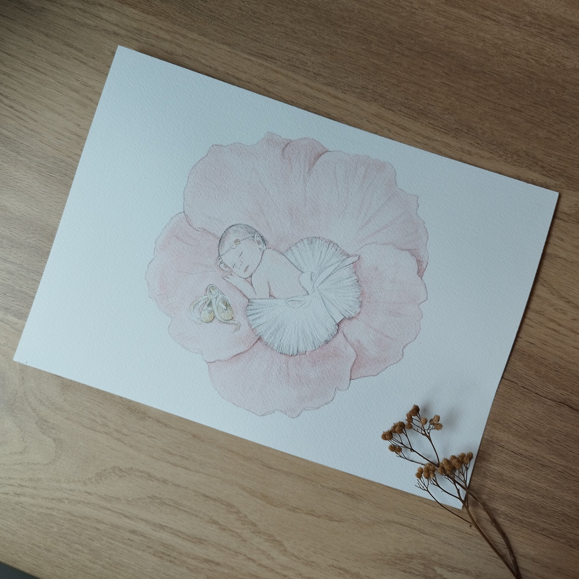 Retratos ACUARELA Y LÁPIZ de personas y/o mascotas - 3