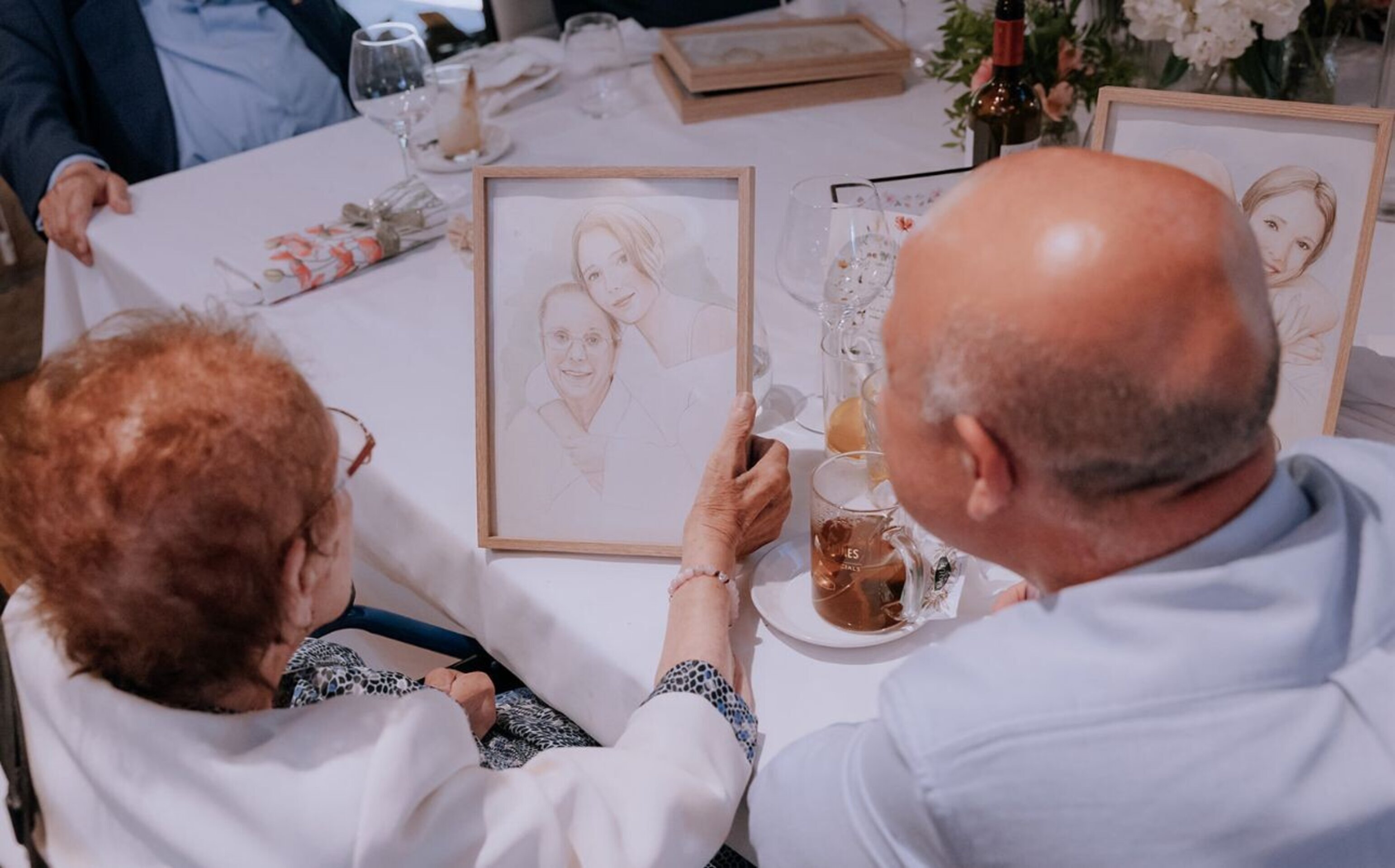 Retratos ACUARELA Y LÁPIZ de personas y/o mascotas - 1