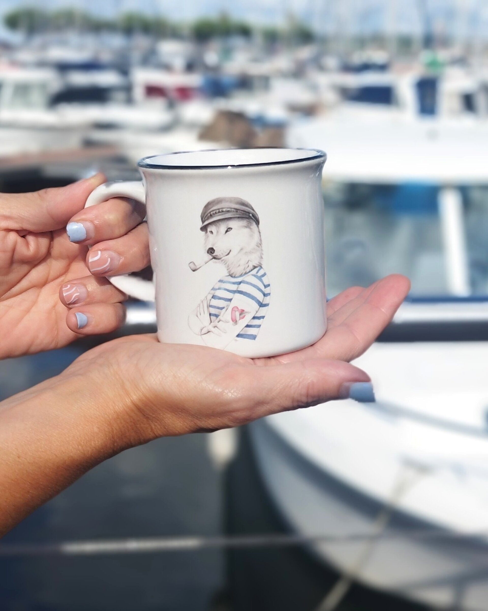 Taza cerámica Loba de mar - 2