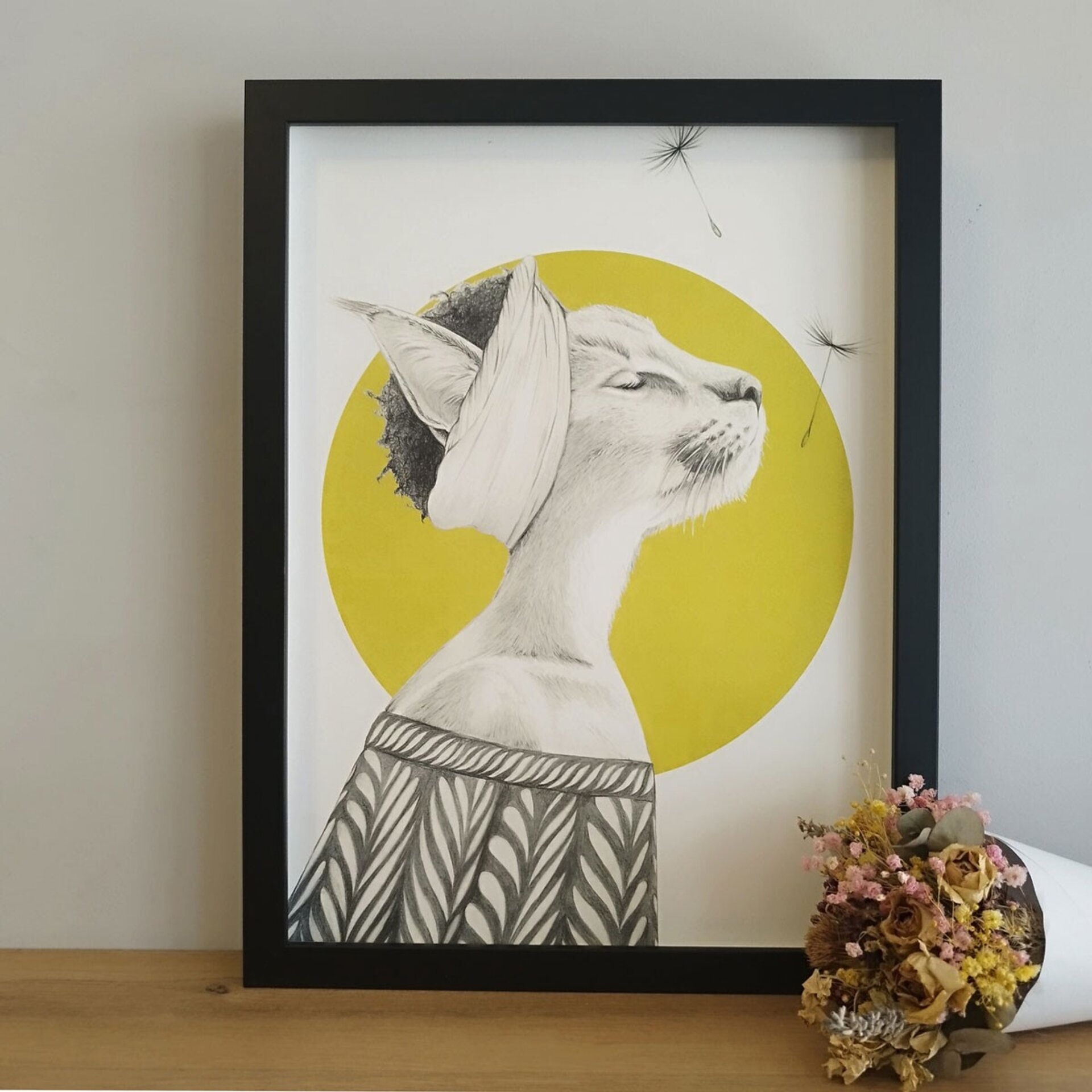 Lámina Dulce caracal - 2