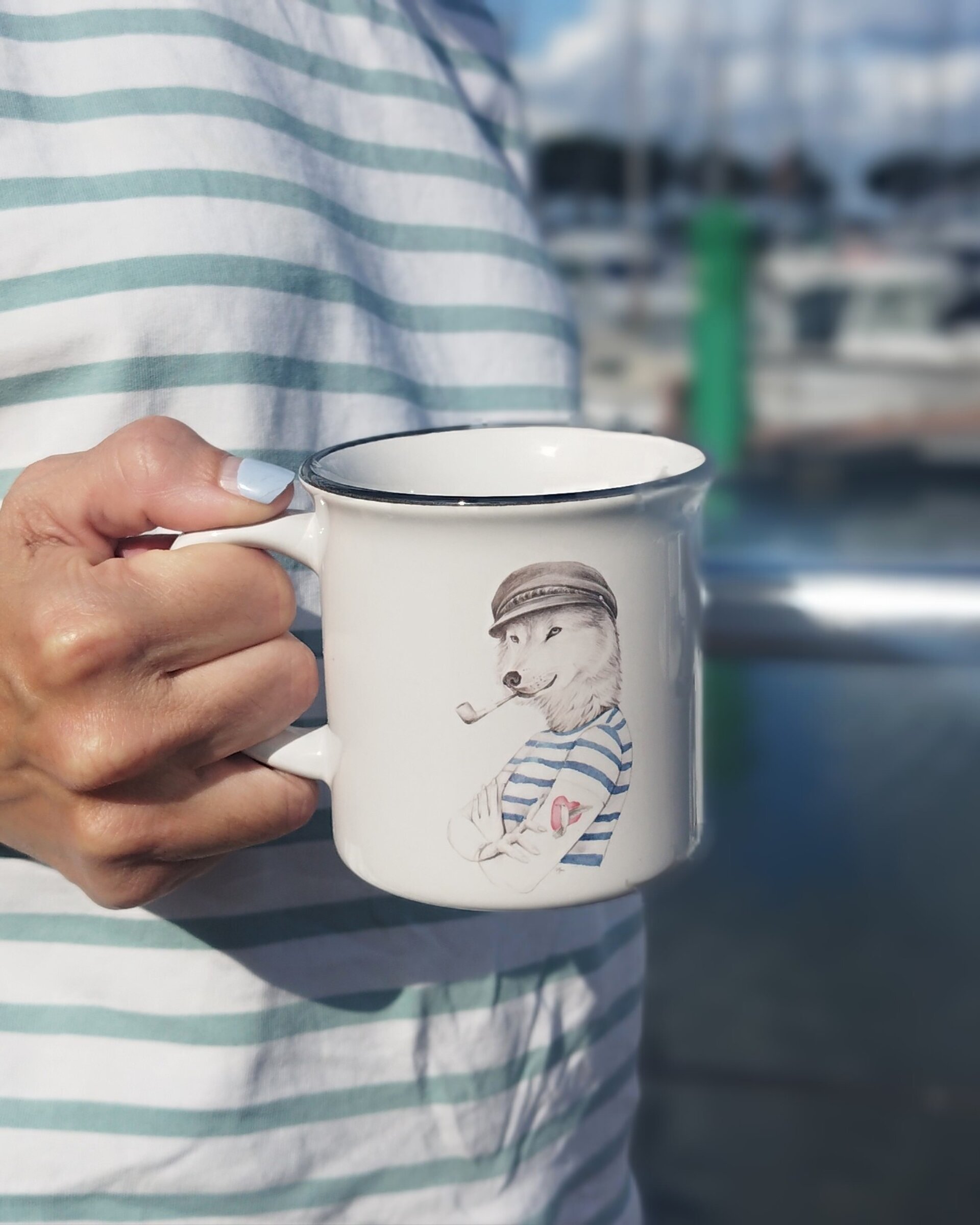 Taza cerámica Loba de mar - 3